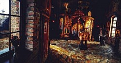 Црква Сунчана река - Место где се тишина чује: Молитвени кутак у храму Сретења Господњег  Мир који само Дрина може да донесе порти храма Сретења  Снага молитве у најлепшој светињи на обали реке Дрине  Благодатни мир који осећа сваки посетилац Храма Сретења Господњег  Духовно сидро за све хришћане: Храм на Сунчаној Реци